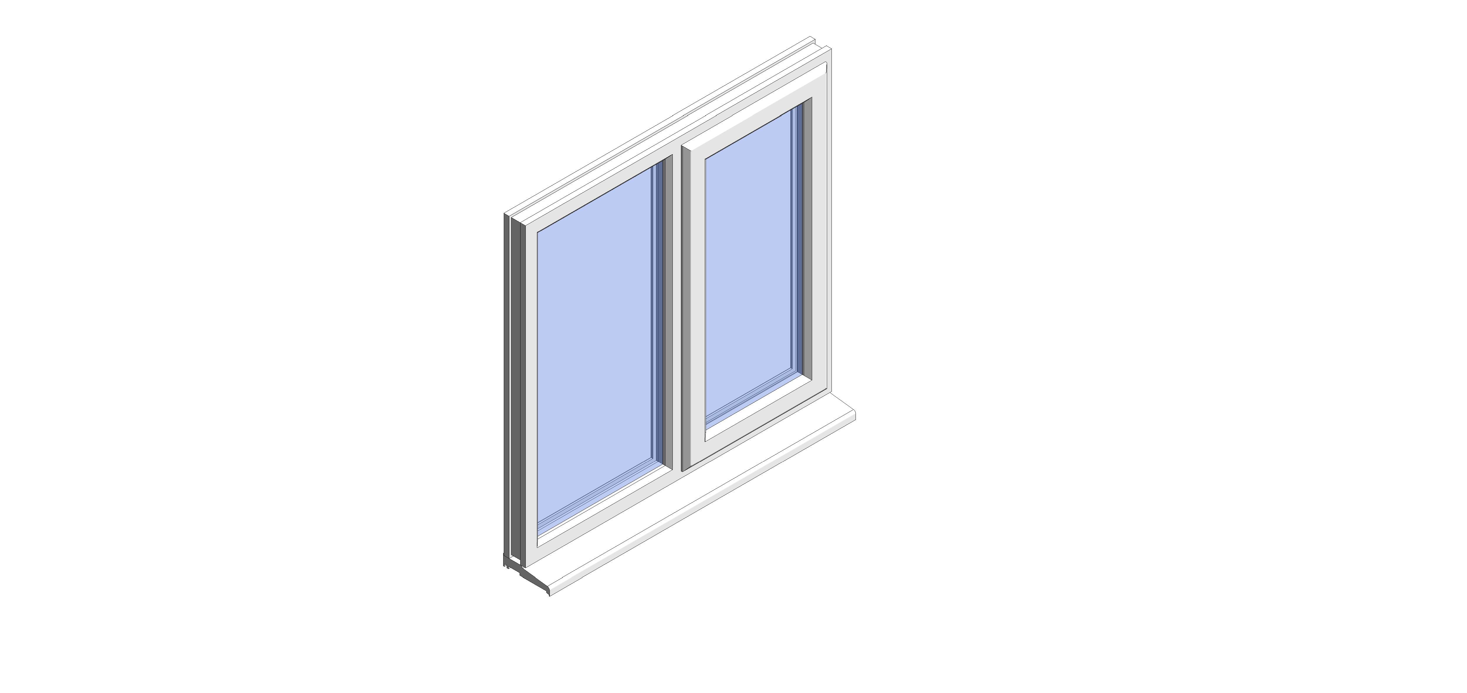 Product: Traditional 2500 Casement Window (C12)