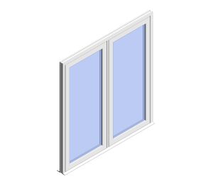 Product: Heritage 2800 Flush French Door (F1 - Open Out)