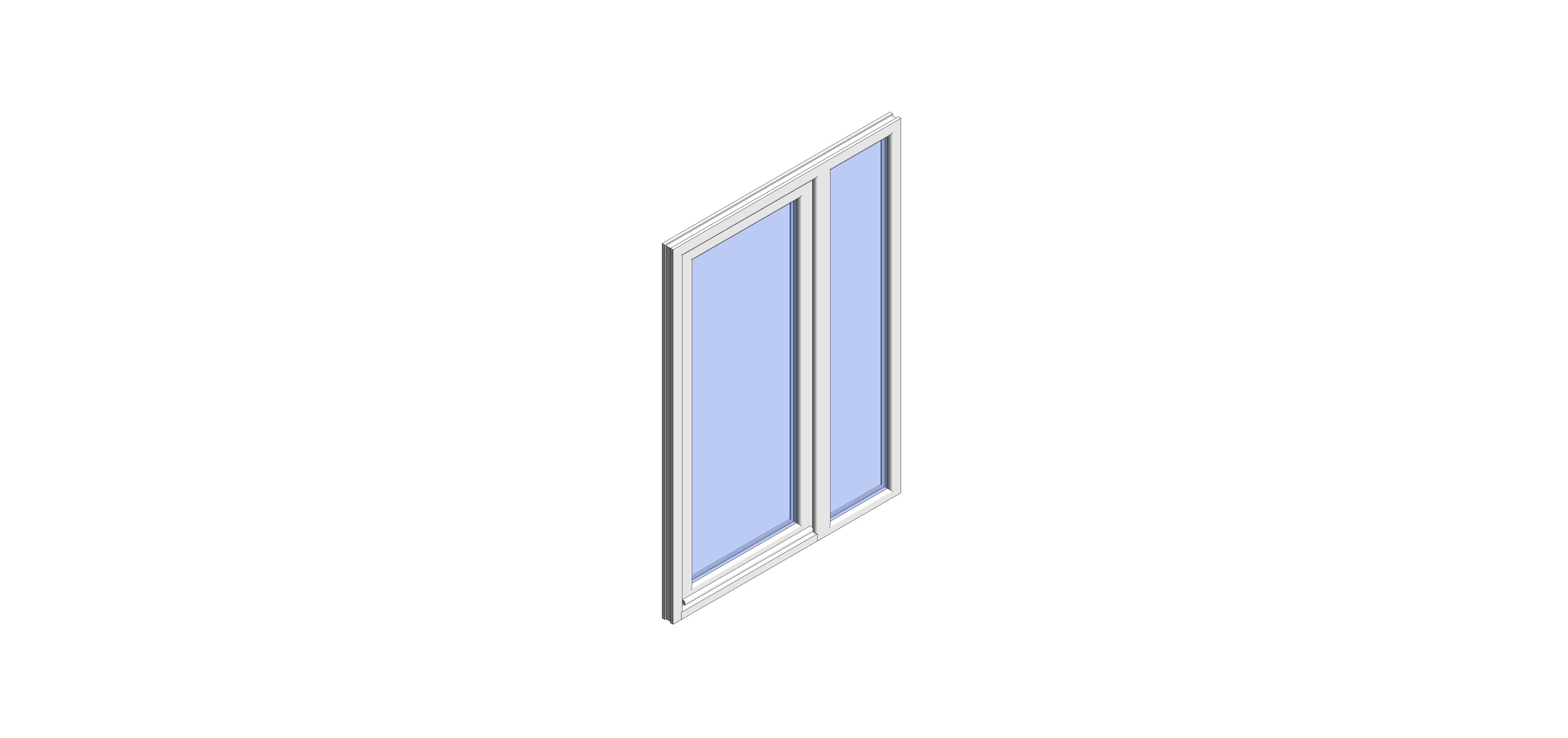 Product: Heritage 2800 Residential Door (R4 - Open In)
