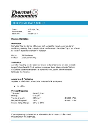 Technical Data Sheet