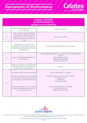 Product Certificates