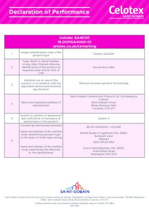 Product Certificates