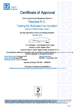 Product Certificates