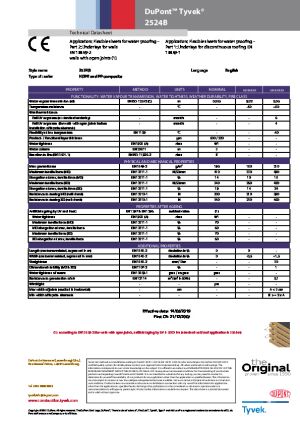 Technical Data Sheet