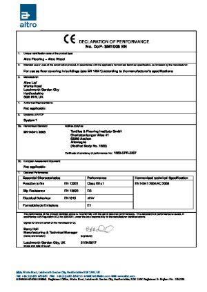 Product Certificates