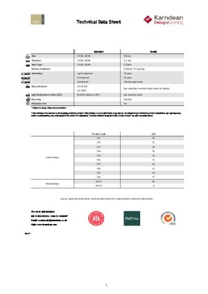 Technical Data Sheet