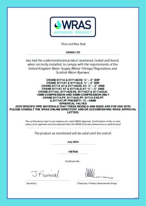 Product Certificates