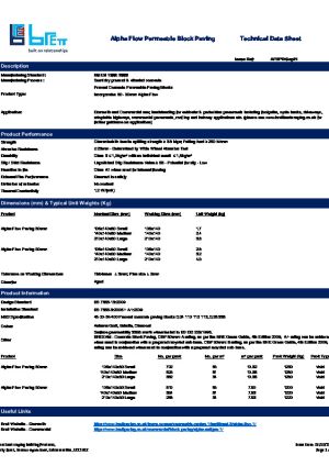 Technical Data Sheet