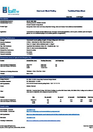 Technical Data Sheet