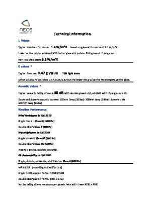 Technical Data Sheet