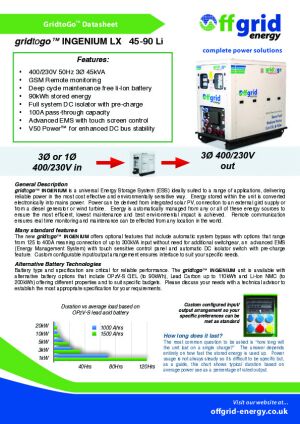 Technical Data Sheet