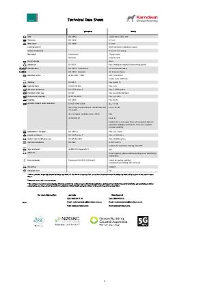 Technical Data Sheet