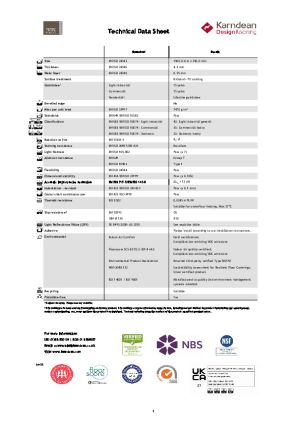 Technical Data Sheet
