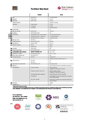 Technical Data Sheet