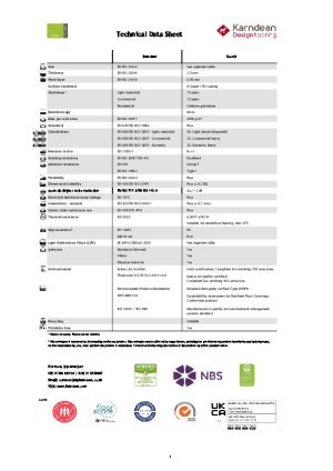 Technical Data Sheet