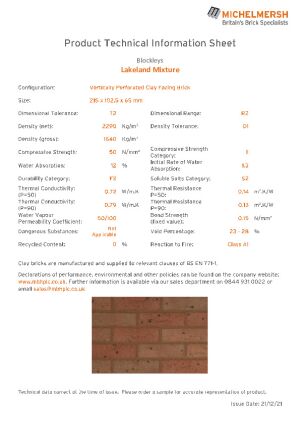Technical Data Sheet