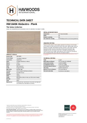 Technical Data Sheet