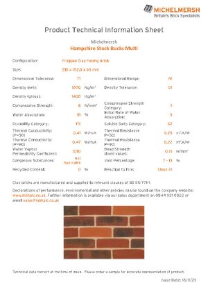 Technical Data Sheet
