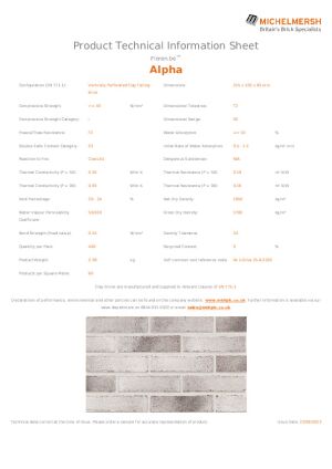 Technical Data Sheet