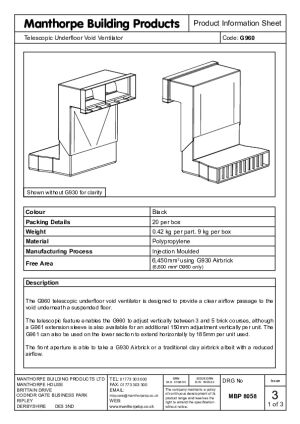 Technical Data Sheet