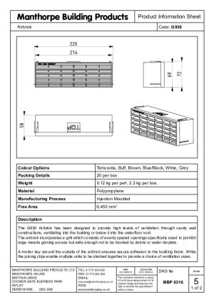 Technical Data Sheet