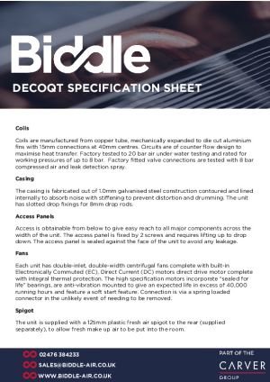 Product Data Sheet