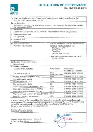 Product Certificates