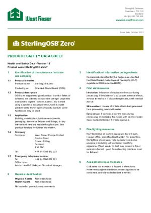 Product Data Sheet