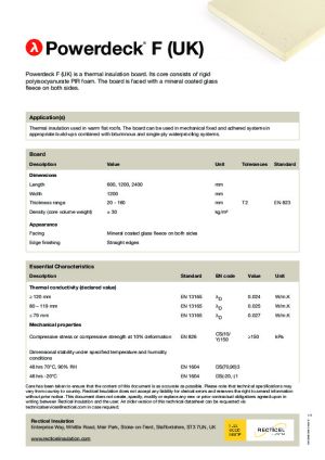 Technical Data Sheet