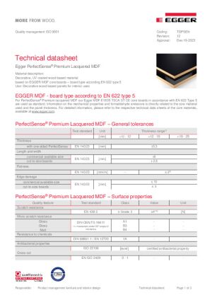 Technical Data Sheet