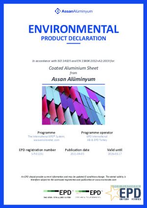 Environmental Product Declaration (EPD)