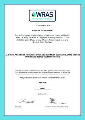 Product Certificates