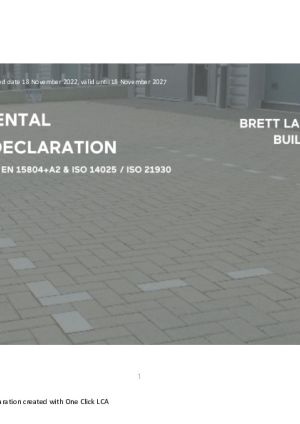 Environmental Product Declaration (EPD)