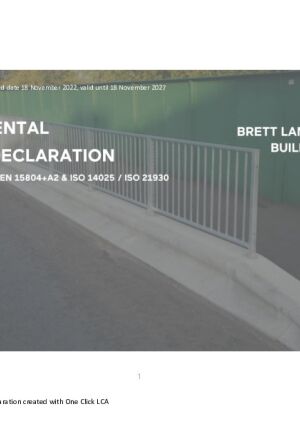 Environmental Product Declaration (EPD)