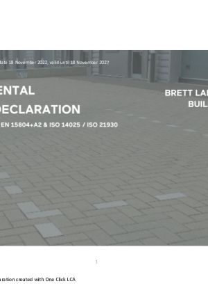 Environmental Product Declaration (EPD)
