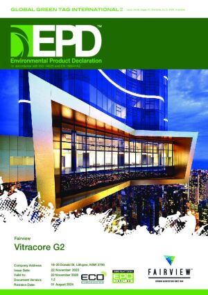 Environmental Product Declaration (EPD)