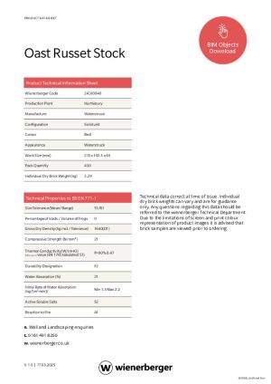 Technical Data Sheet