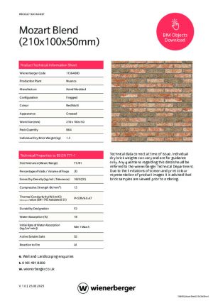 Technical Data Sheet