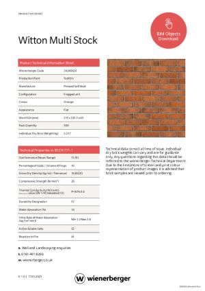 Technical Data Sheet