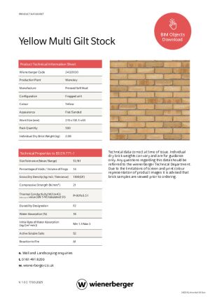 Technical Data Sheet