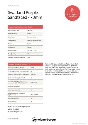 Technical Data Sheet