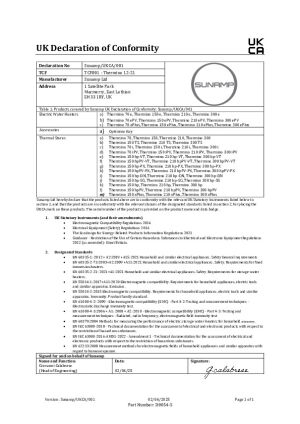 Product Certificates