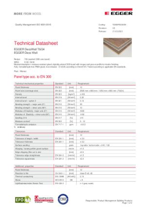Technical Data Sheet