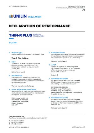 Technical Data Sheet