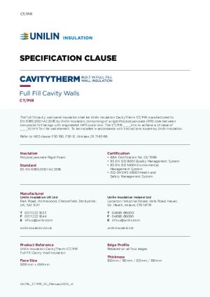 Specification Clause