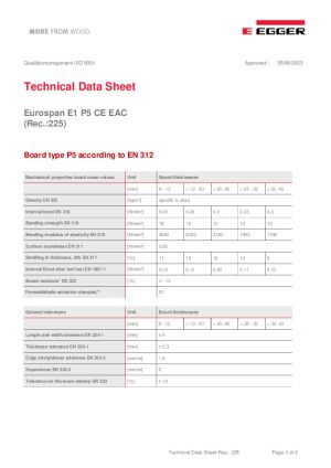 Technical Data Sheet