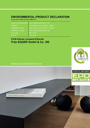 Environmental Product Declaration (EPD)
