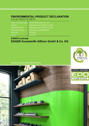 Environmental Product Declaration (EPD)