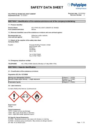 Product Data Sheet