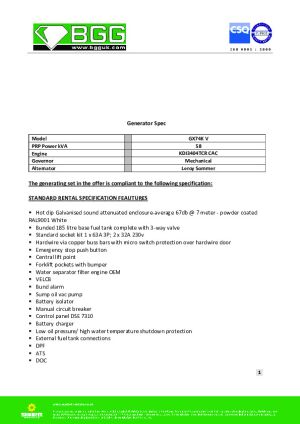 Technical Data Sheet
